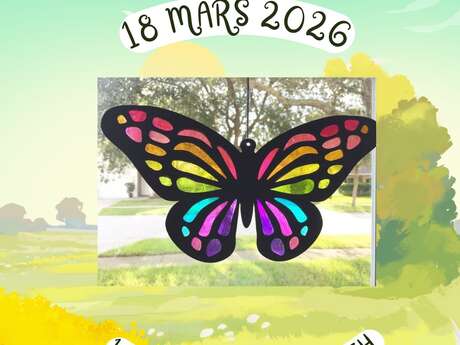 ATELIER | Atelier création de papillon (2-5 ans)
