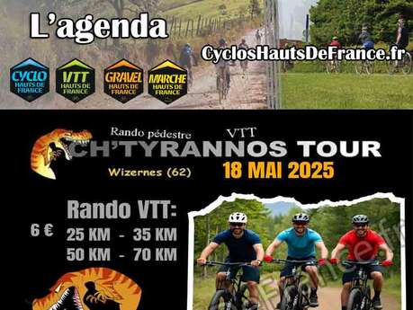 SPORT | "Ch'tyrannos Tour" rando pédestre, VTT et marche nordique