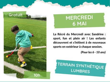 ANIMATION | La récré du mercredi (6-10 ans)