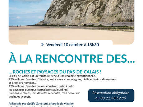 CONFÉRENCE | À la rencontre des roches du Pas-de-Calais