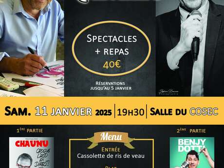 SPECTACLE | Soirée cabaret, spectacles et repas