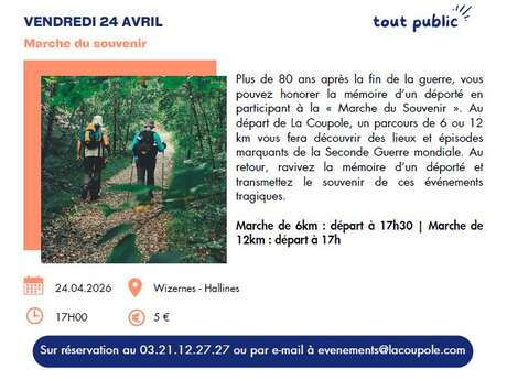 ÉVÉNEMENT | Marche du Souvenir