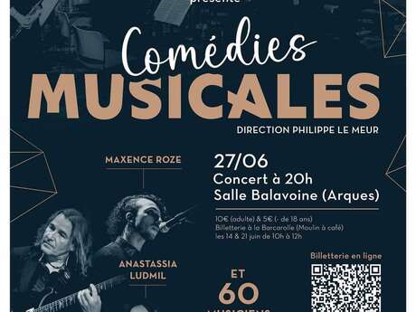 CONCERT | "Comédies musicales" par l'Orchestre d'Haromine de Saint-Omer