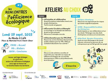 ATELIER efficience écologique