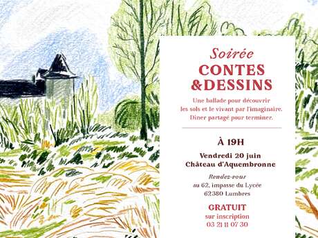 ANIMATION | Soirée contes & dessins au château d'Acquembronne