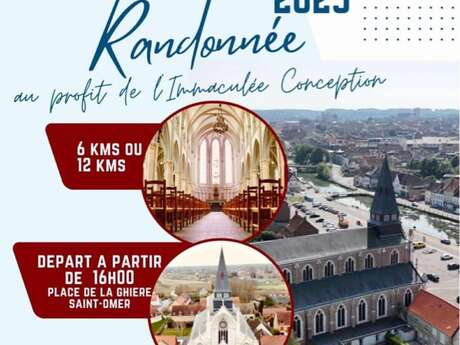 Randonnée au profit de la restauration de l'église Immaculée-Conception