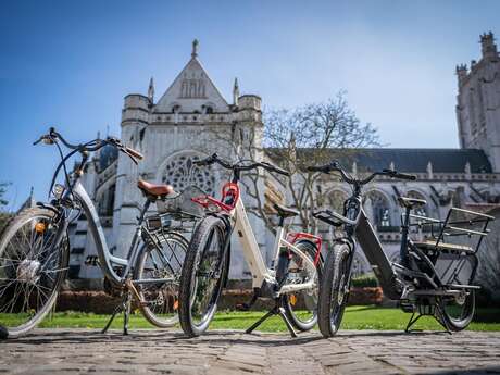 Location de vélos à assistance électrique à l'Office de Tourisme du Pays de Saint-Omer