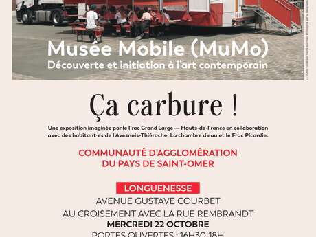 EVENEMENT | Le Musée Mobile d'art contemporain expose "Ça carbure"