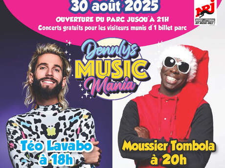 SOIRÉE | Soirée "Dennlys Music Mania" à Dennlys Parc
