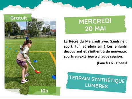 ANIMATION | La récré du mercredi (6-10 ans)