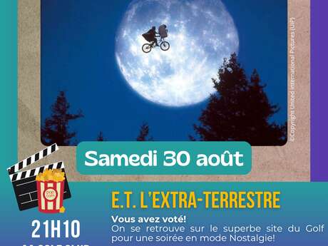 CINÉ PLEIN AIR | Projection du film "E.T. l'extra-terrestre"