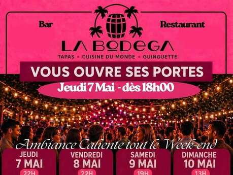 NOUVEAU | Soirée musicale à La Bodega
