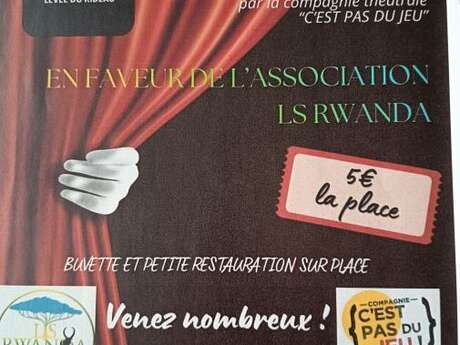 SOIRÉE THÉÂTRALE | "8bis boulevard des Allongés" par la Cie C'est pas du Jeu