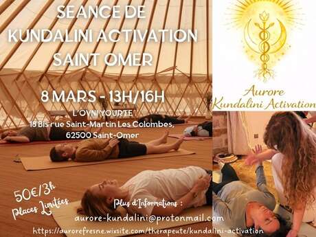 BIEN-ÊTRE | Stage Aurore Kundalini Activation à la yourte l'OVNI