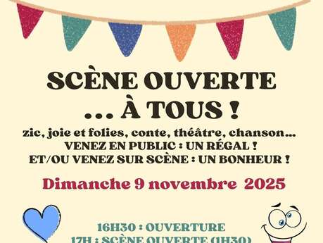 CONCERT | "Scène ouverte" à la yourte l'OVNI