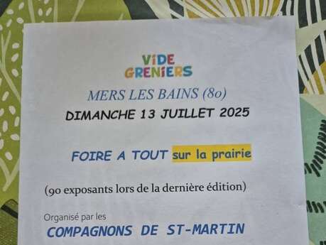 Foire à tout - Vide greniers