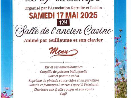 Repas dansant de Printemps