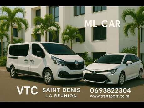 Transport VTC Saint-Denis La Réunion