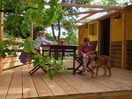 Camping le Gît'an Roulotte