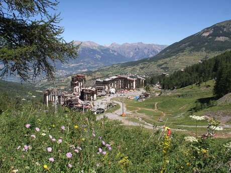 Montée Embrun - Les Orres - Parcours cycliste