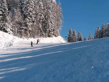 Ski en petits groupes -L'Envers du Grand Massif