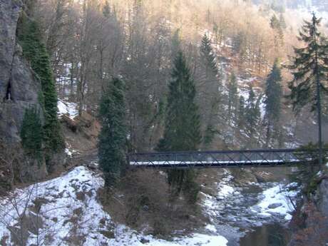 Statue Notre-Dame des Victoires - Gorges de l´Arly