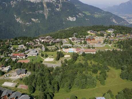 Atterrissage parapente des Flocons Verts