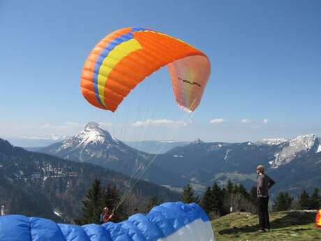 Site de décollage parapente