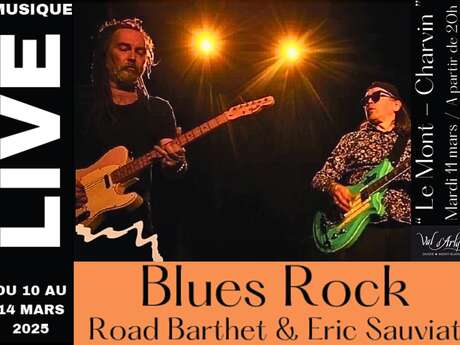 Music Live "Blues Rock" au Mont Charvin Le 11 mars 2025