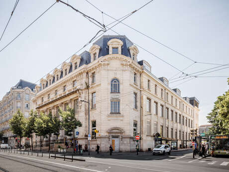 Visite de la réhabilitation de la Grand'Poste de Saint-Etienne - Jardins d'Arcadie