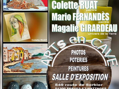 ARTs EN CAVE - Expo Photos, Peinture, Poterie, Artisanat