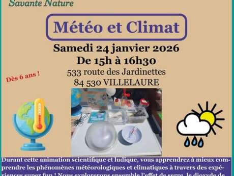 Savante Nature :  Méteo et Climat