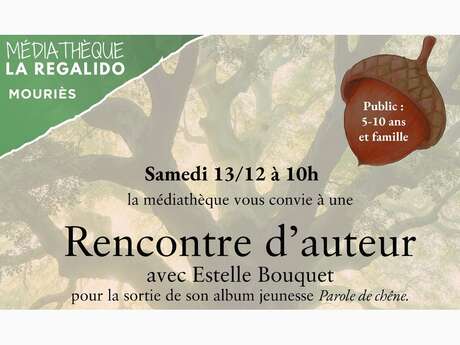 Rencontre d'auteur  : Estelle Bouquet