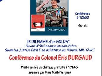 Conférence du colonel Eric Burgaud