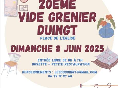 20ème vide-grenier du Sou des écoles de Duingt