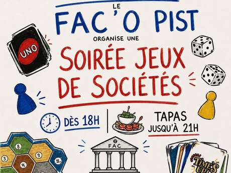 Soirée jeux de société