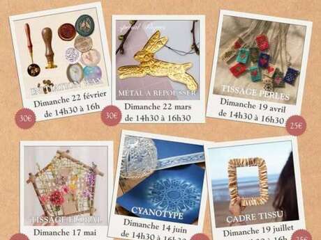 Atelier créatif adulte :  tissage perles