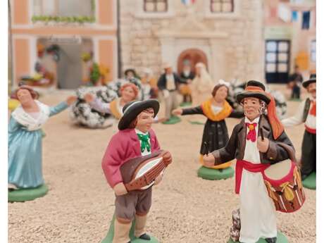 Crèche provençale de Noël