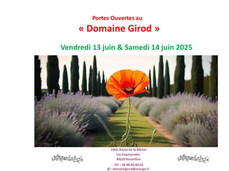 Portes Ouvertes au "Domaine GIROD"