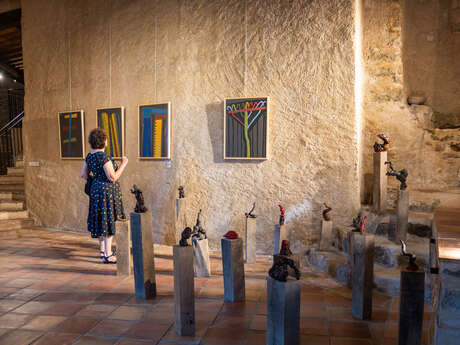 Exposition des sculptures Pierre-Louis Doreau et des tableaux de Coline Fabre
