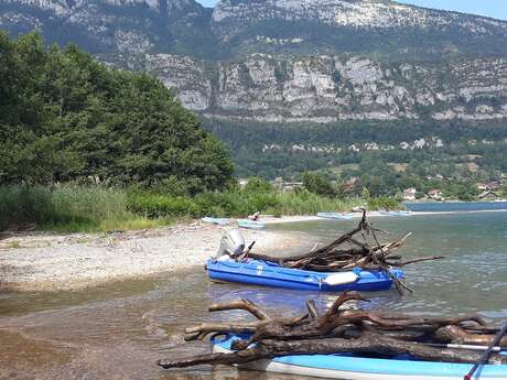 Chantier kayak à la Réserve Naturelle du bout du lac