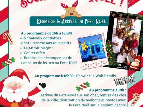 Kermesse de Noël & Arrivée du Père Noël