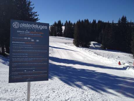 Piste de luge des Chavannes