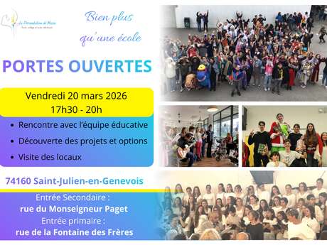 La Présentation de Marie - Portes ouvertes