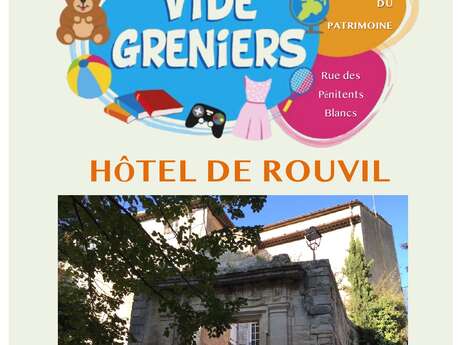 Vide-greniers à l'Hôtel de Rouvil