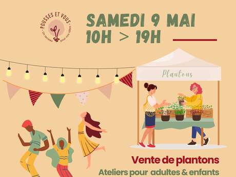 Ouverture des jardins - Vente de plants - Guinguette