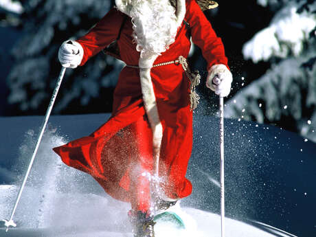 Aankomst van de kerstman