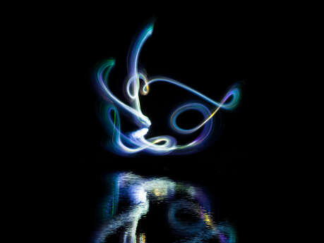 Stage Photo - Light Painting