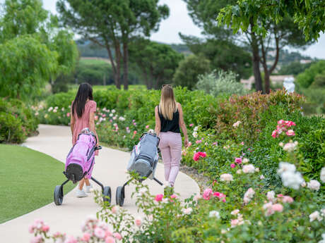 La coupe du green fleuri à Golf Up