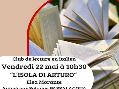 Club de lecture en italien : "L'isola di Arturo" de Elsa Morante